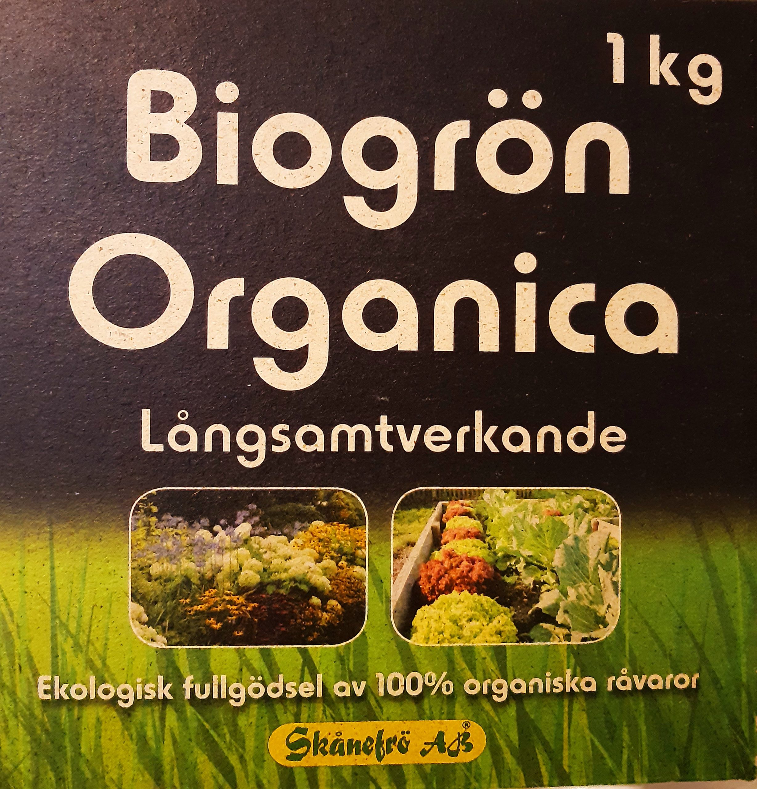 Biogrön Organica Kravmärkt